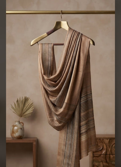 Stripes : Moonlight pashmina