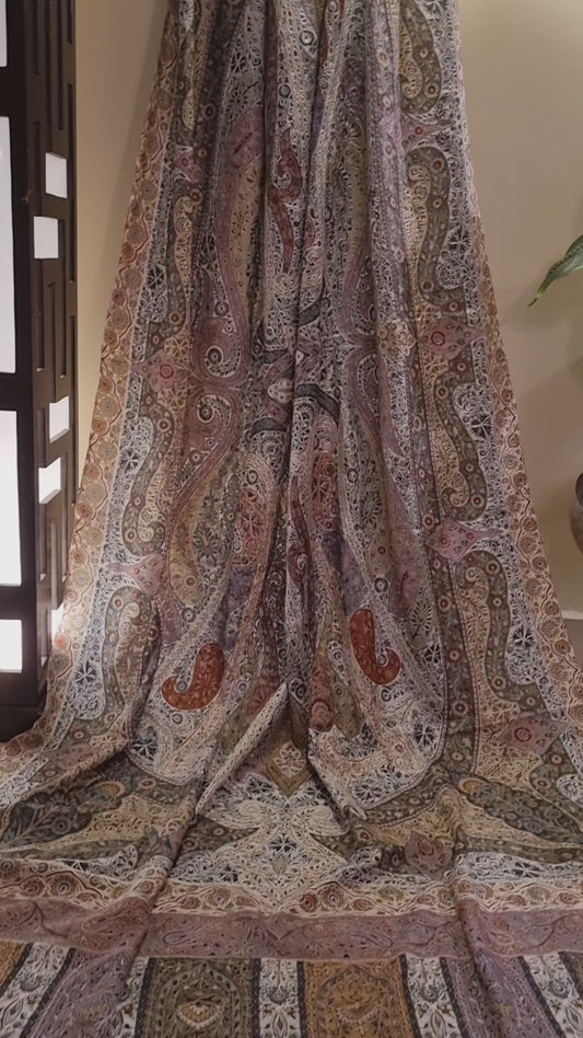 Reelkar pashmina shawl