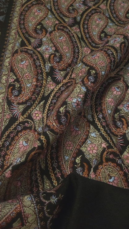 Jama shawl : Pure Pashmina