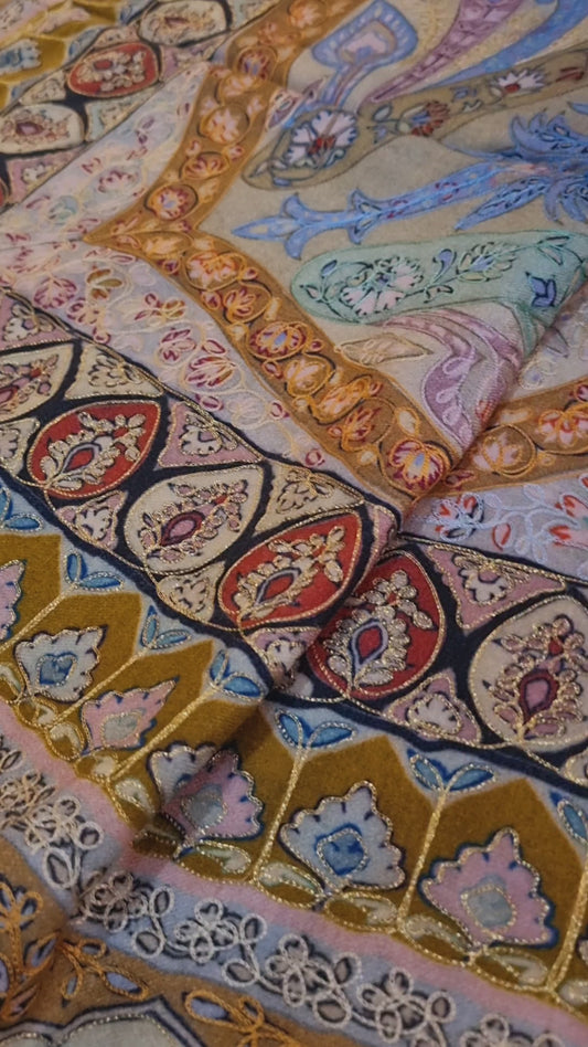 Reelkar pashmina shawl