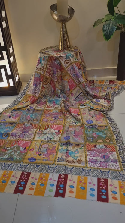 Mughal reelkar pashmina