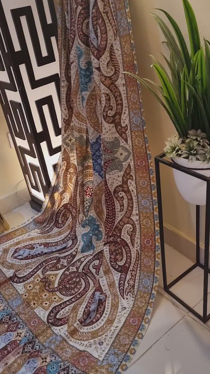Reelkar pashmina shawl