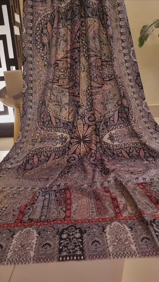 Reelkar embroidered pashmina