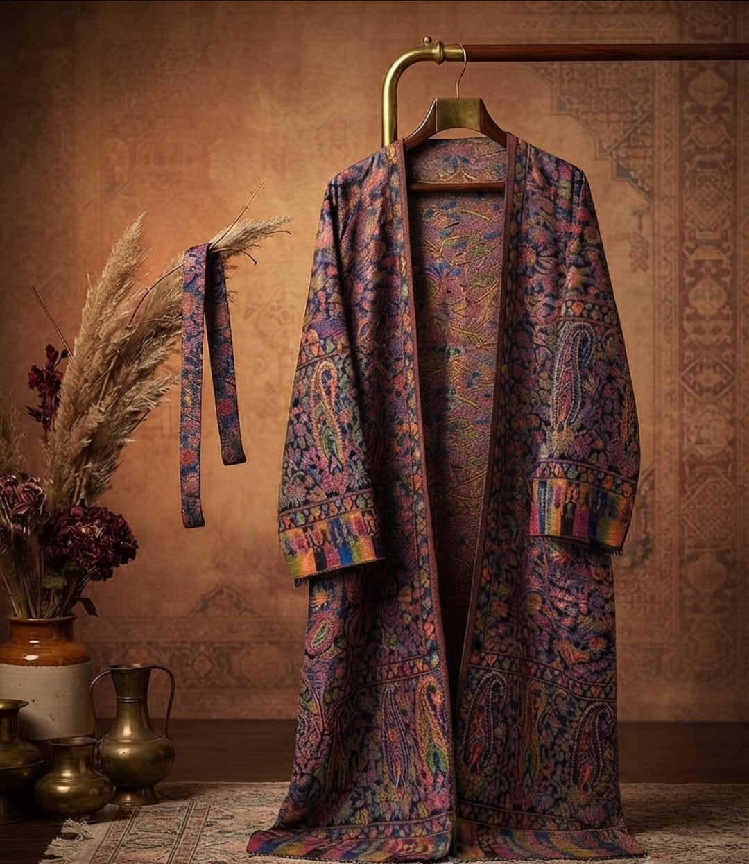 Kaani coats: woollen pashmina