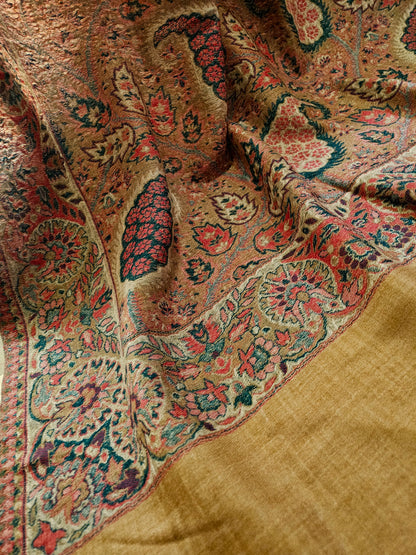 Reversible toosh kaani shawl