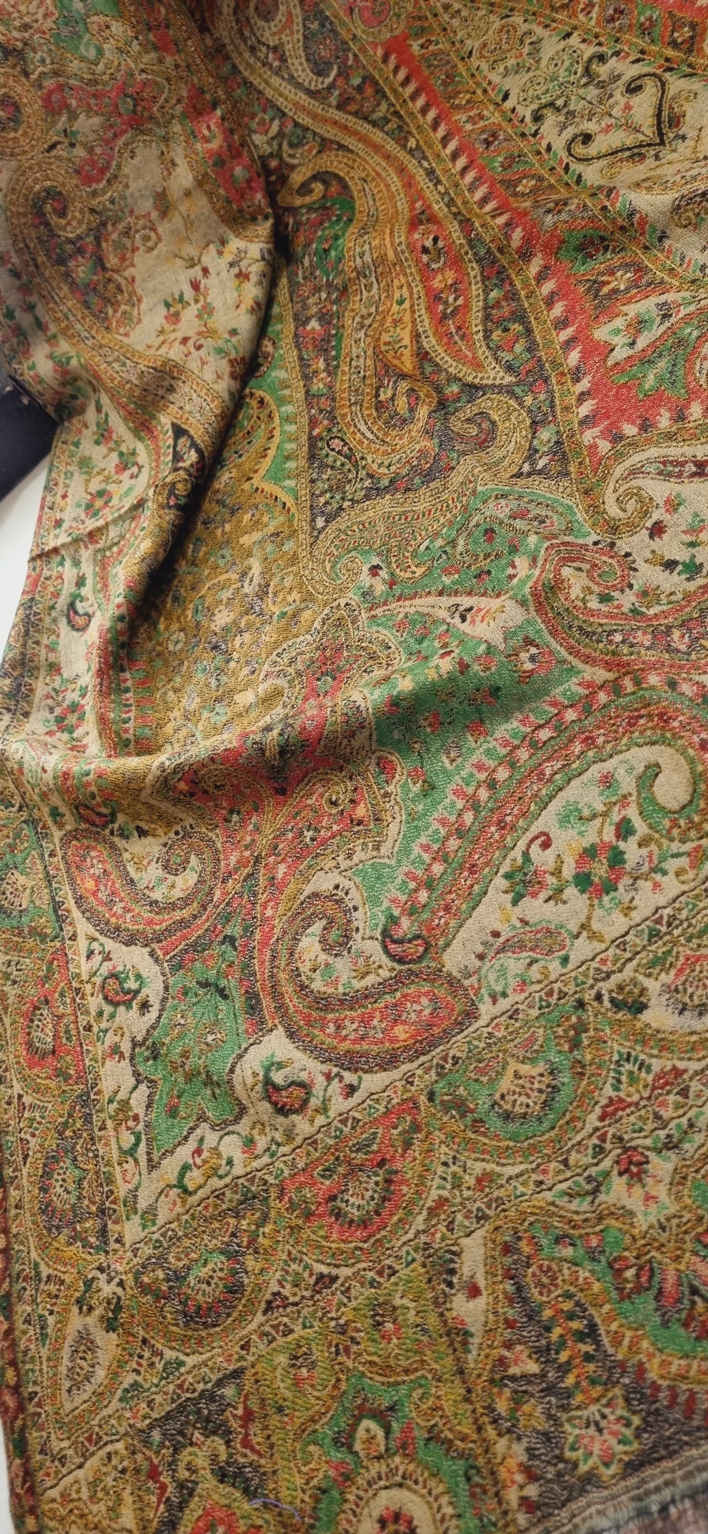 Persian reversible kaani Pashmina shawl