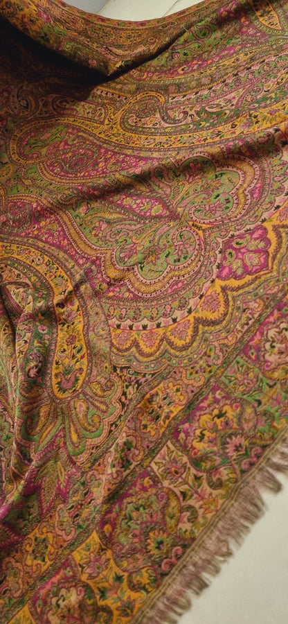 Persian reversible kaani shawl