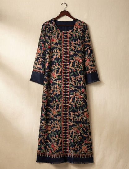 Embroidered kaftan: Pashmina