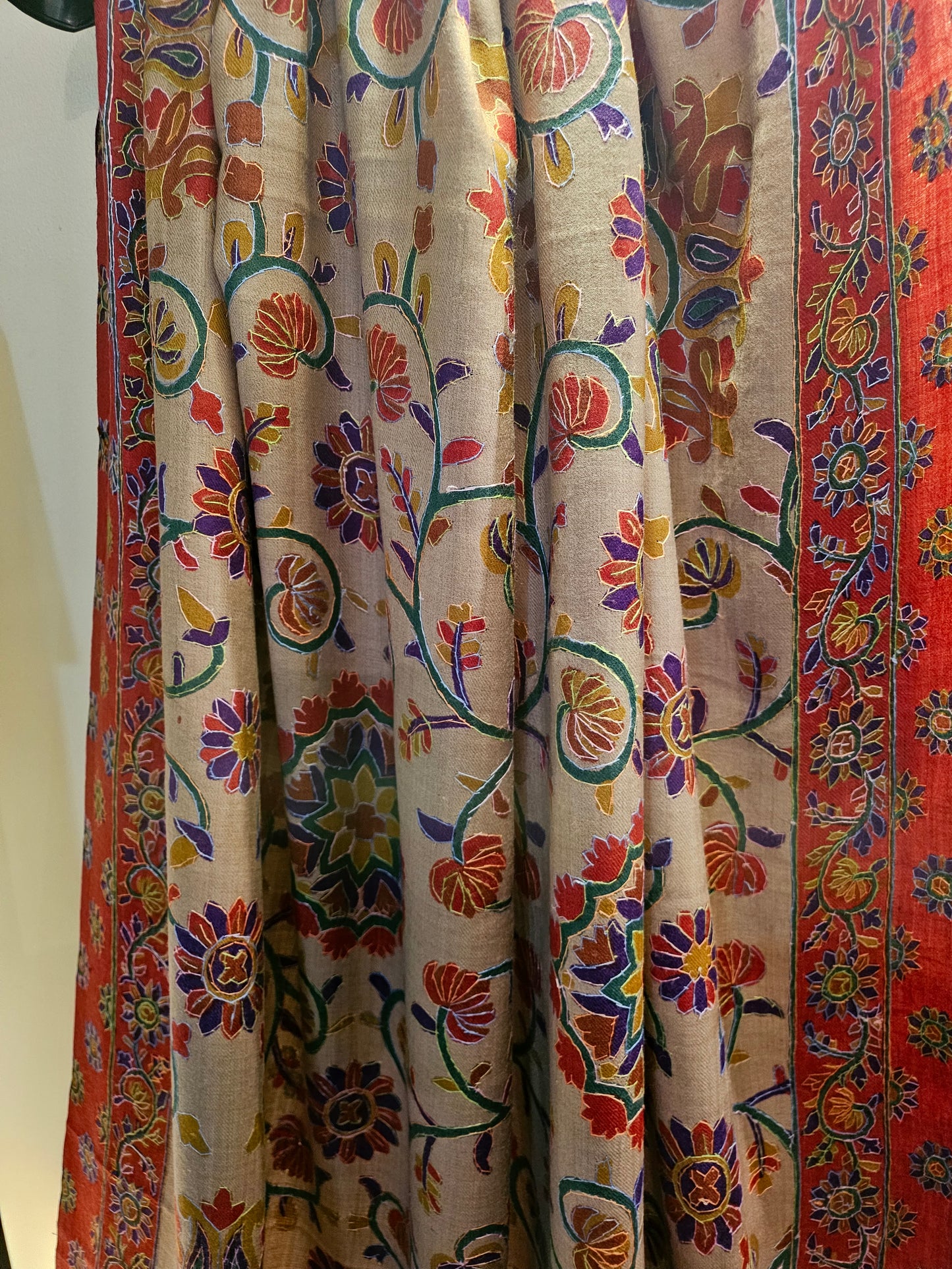 Kalamkar pashmina shawl