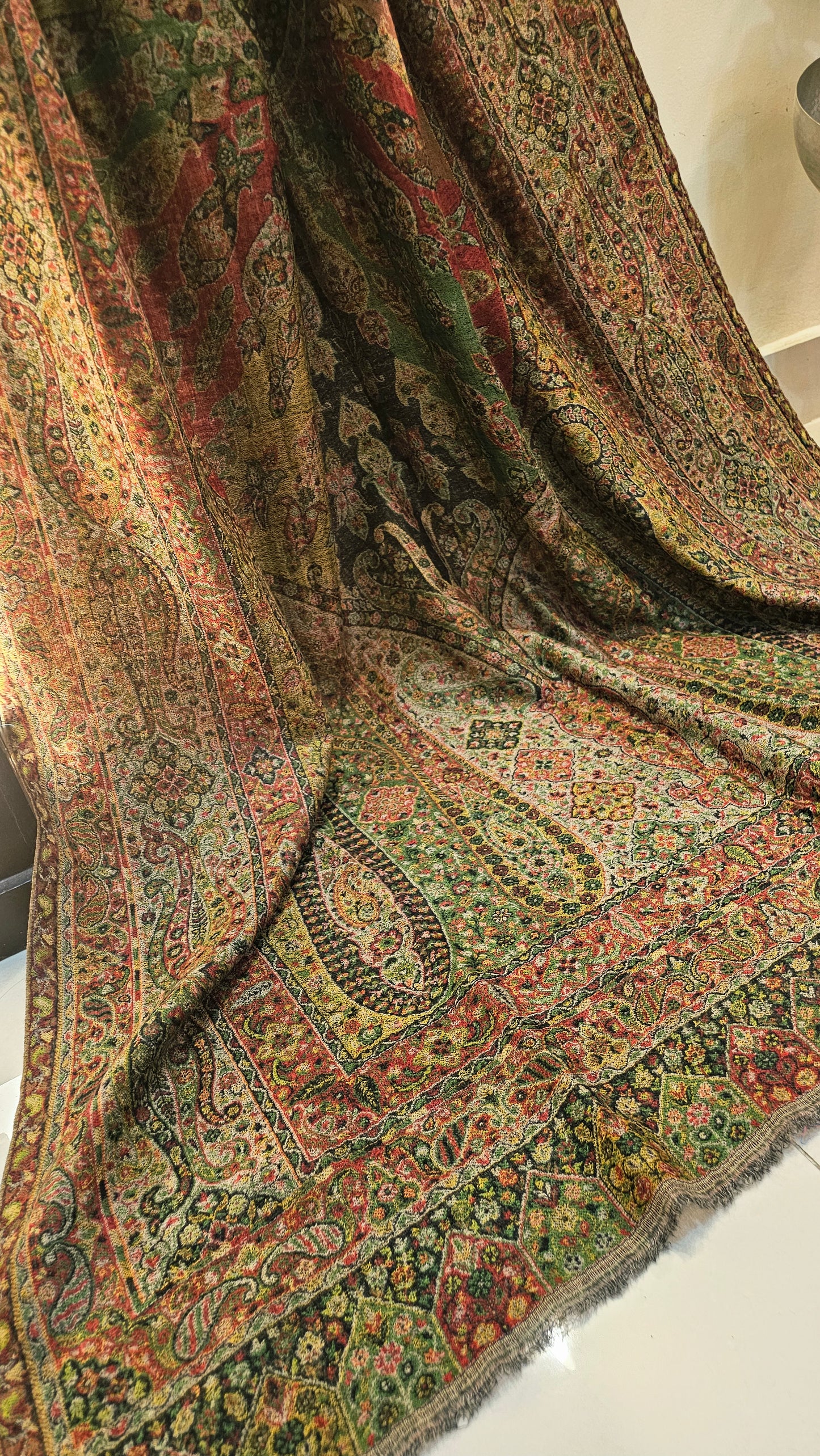 Persian kaani reversible: Pashmina