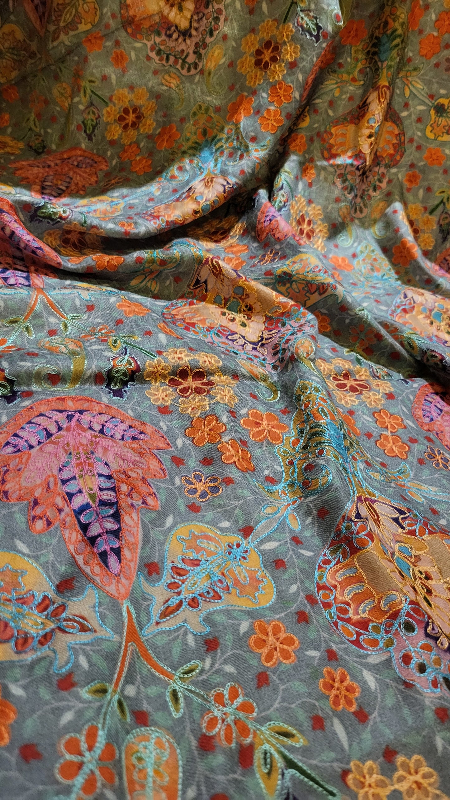 Kalamkari : Mini shawl