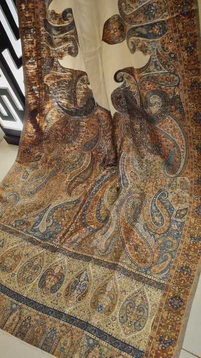 Silk kaani shawl
