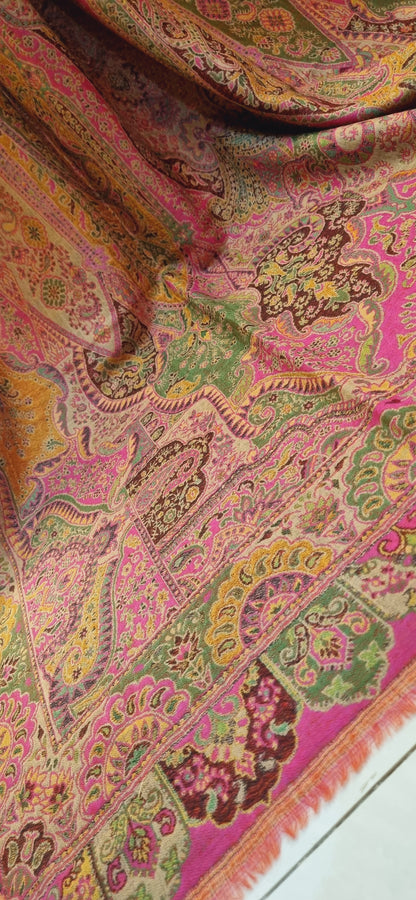 Persian kaan reversible pashmina shawl