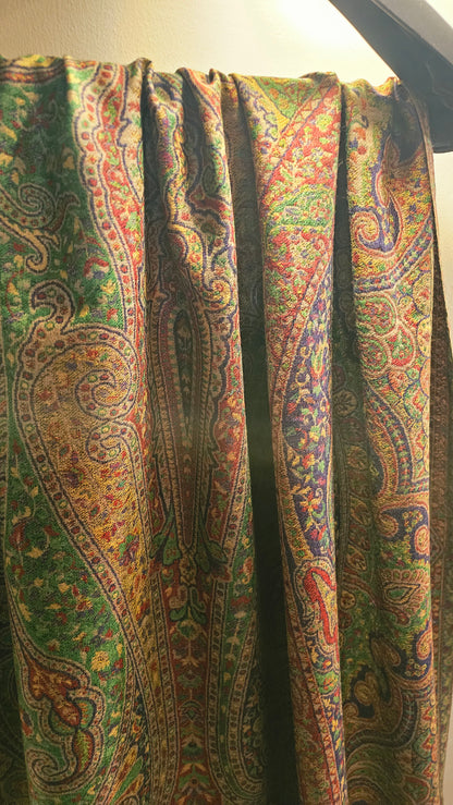 Persian reversible kaani: Pashmina