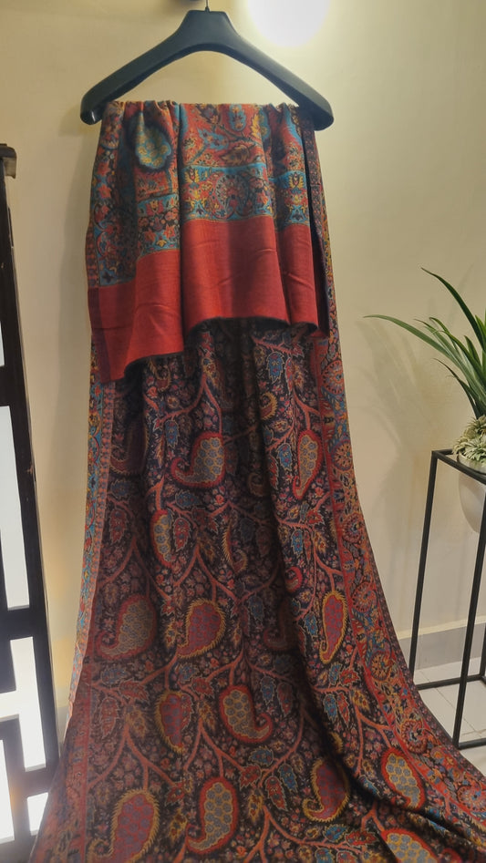 Reversible kaani shawl