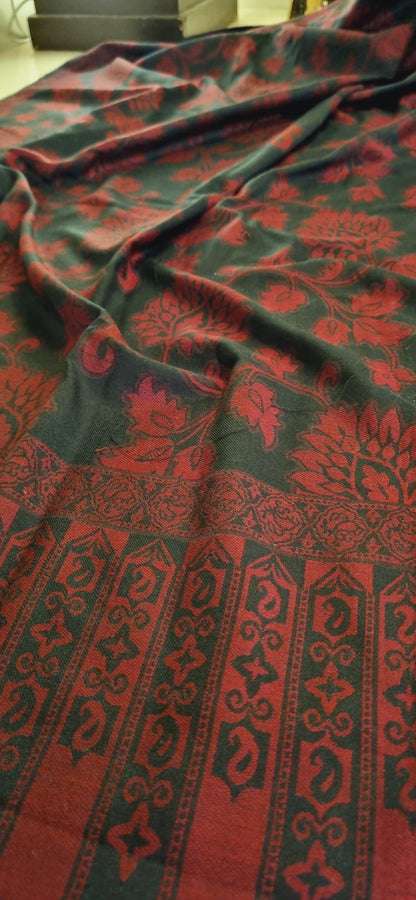 Woollen pashmina kaani shawl