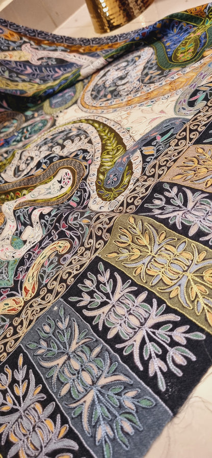 Reelkar embroidered pashmina