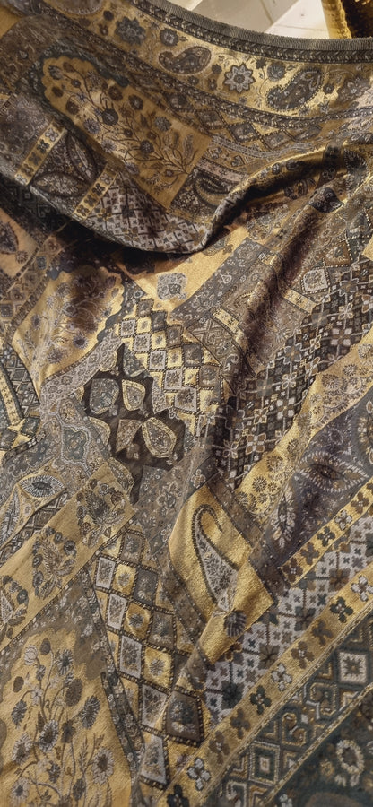 Mariana's moonlight silky kaani shawl