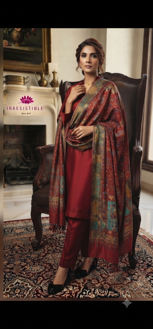 Kaani shawl: silk