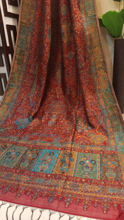 Kaani shawl: silk