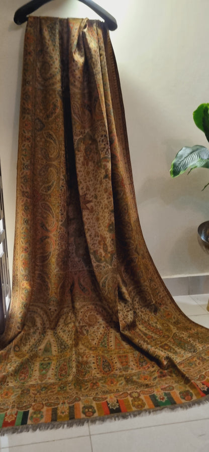 Reversible persian kaani shawl