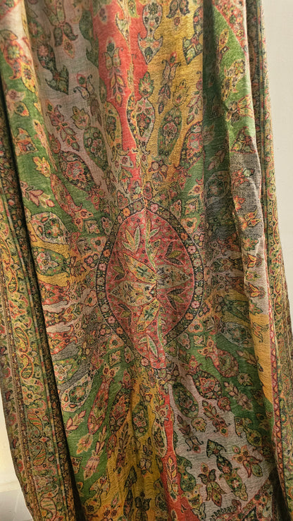 Persian kaani reversible: Pashmina