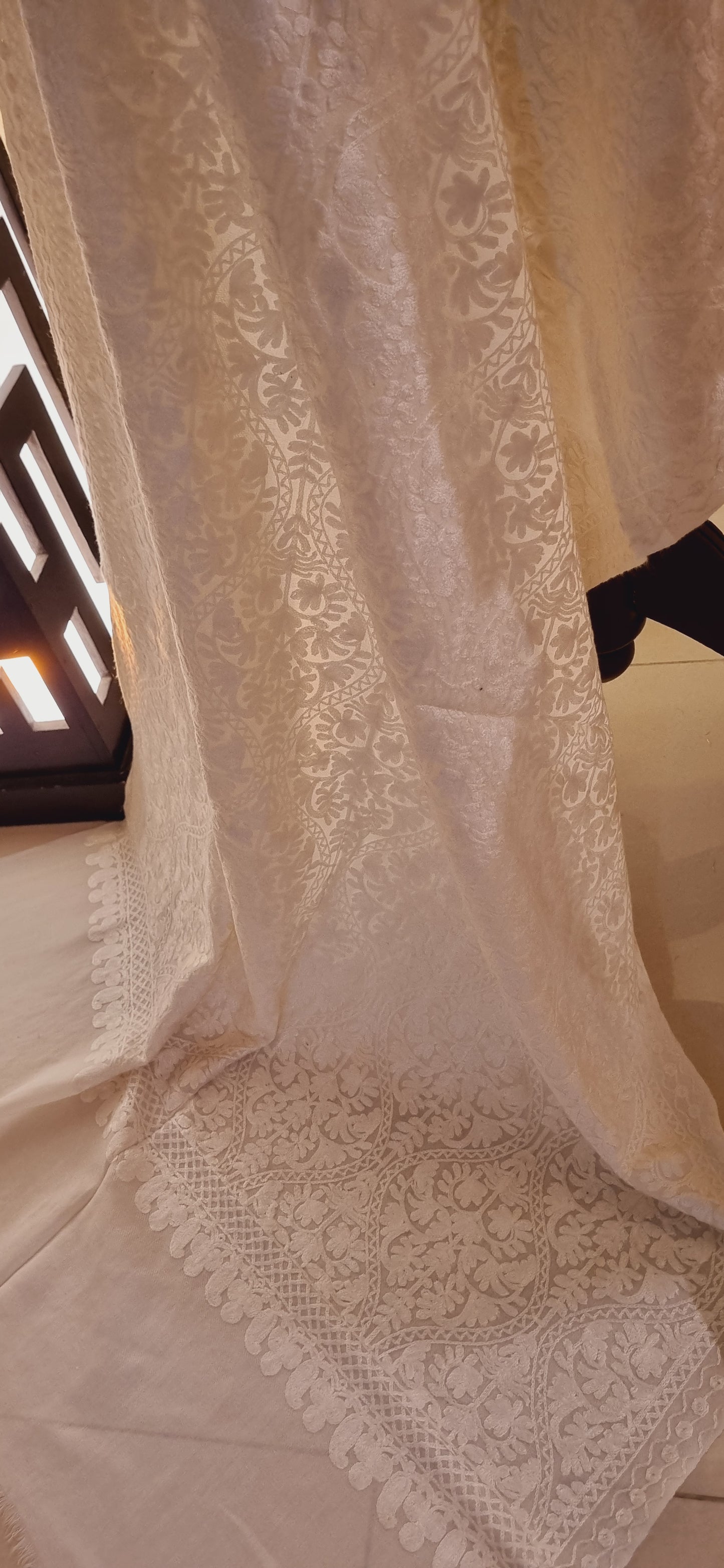 Pashmina embroidered Minishawl