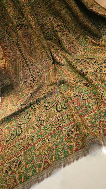 Reversible Persian kaani: Pashmina