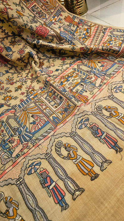 Papermachi embroidered: Toosh