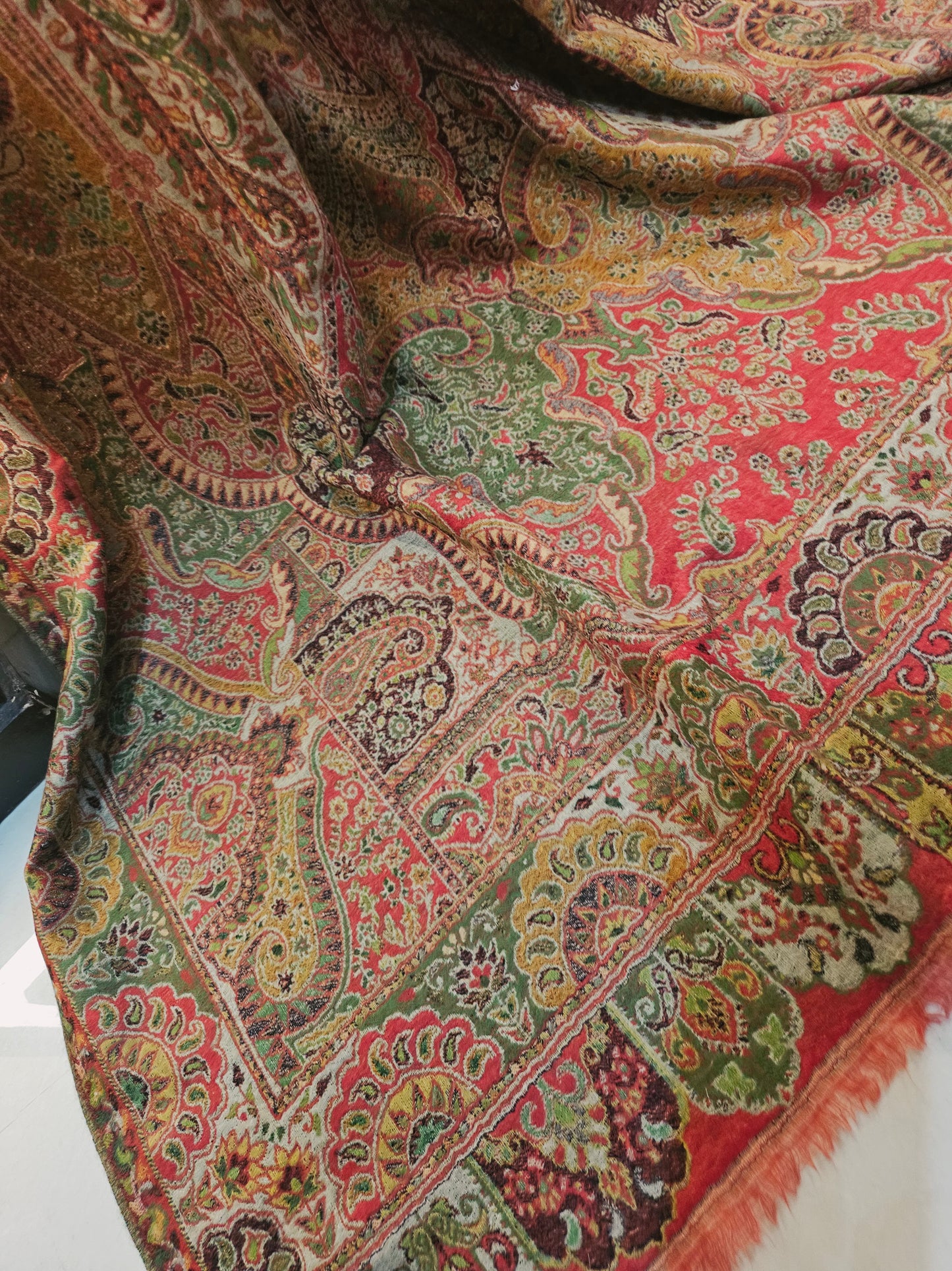 Reversible Persian kaani shawl