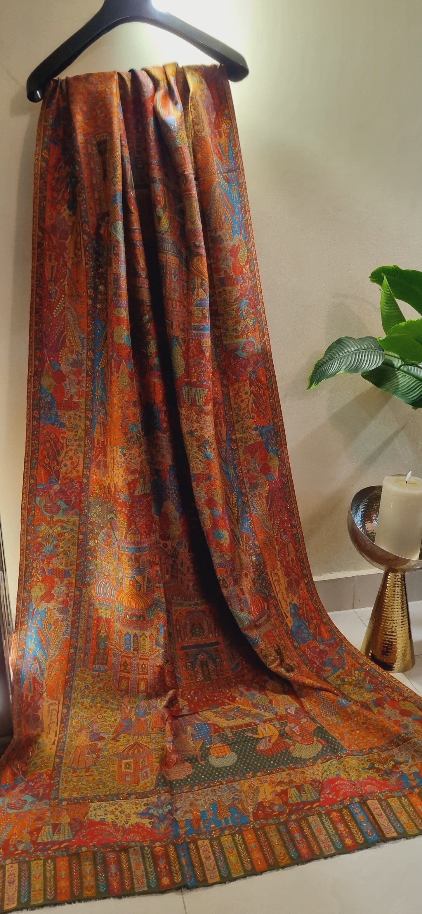 Shahjahani darbari kaani shawl