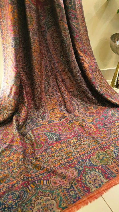 Reversible Persian kaani: Pashmina