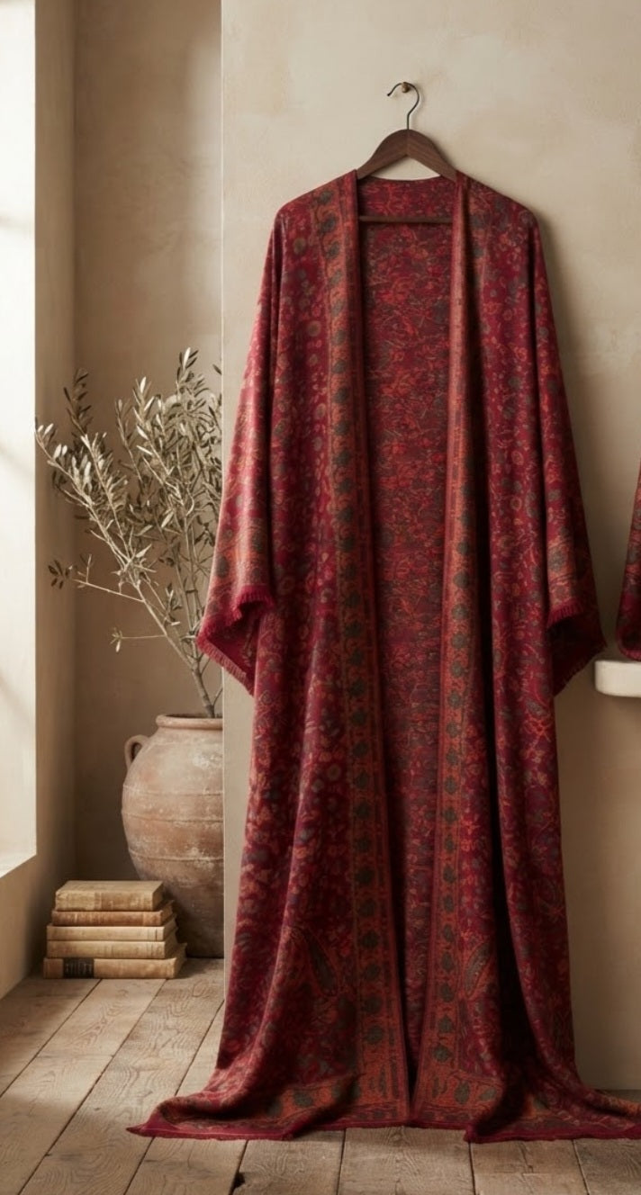 Kaani coat: Pashmina