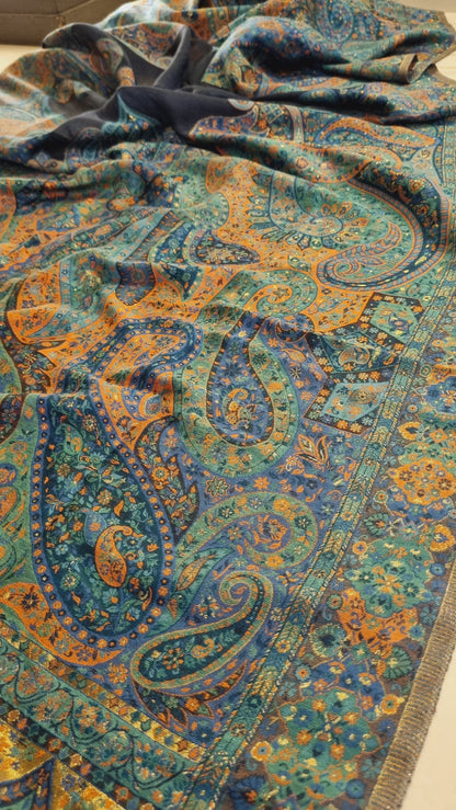 Silk kaani shawl