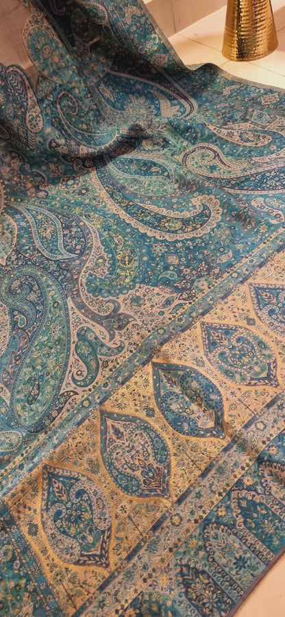 Silk kaani shawl