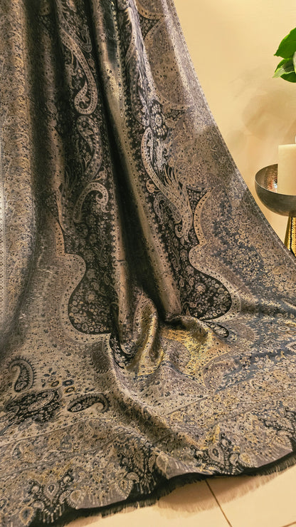 Gandhara reversible kaani: shawl