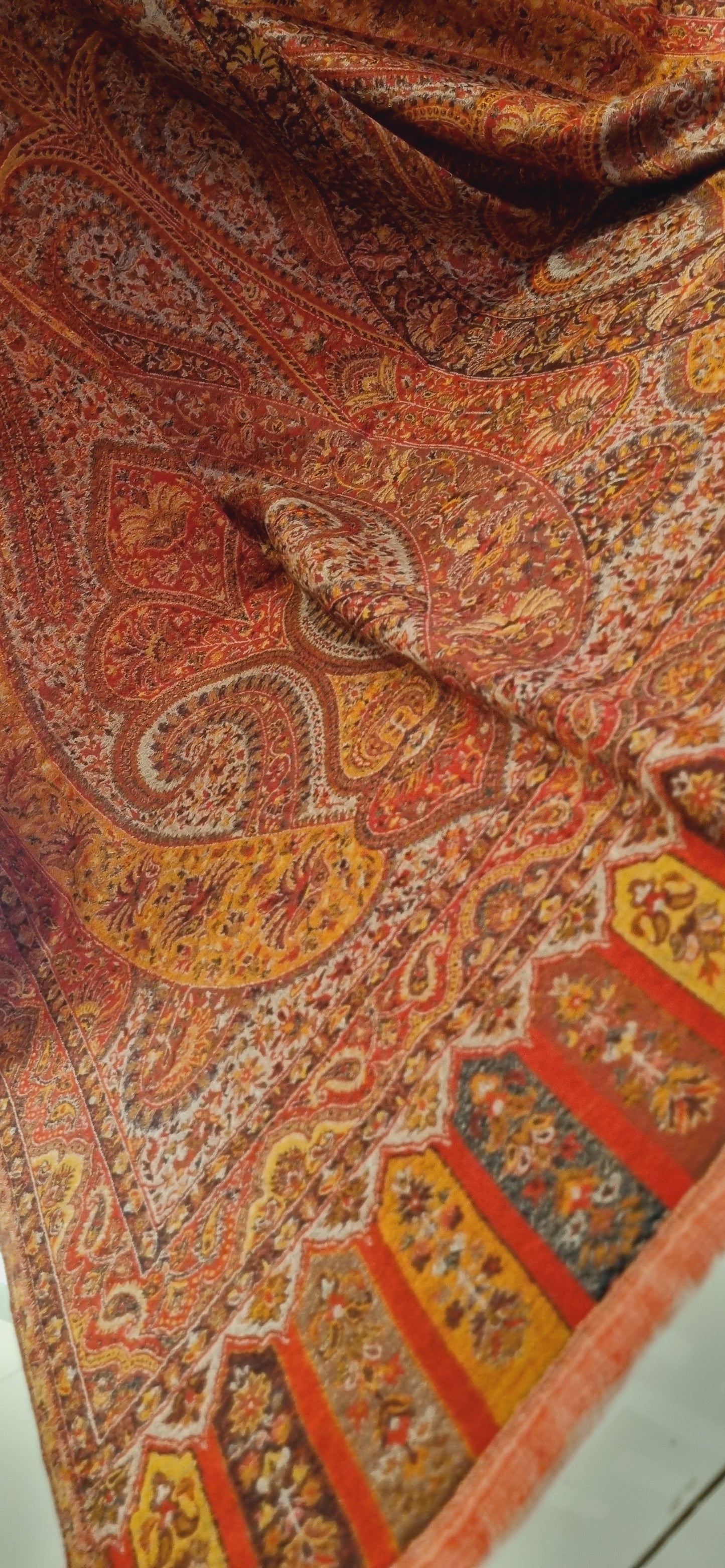 Persian reversible kaani shawl
