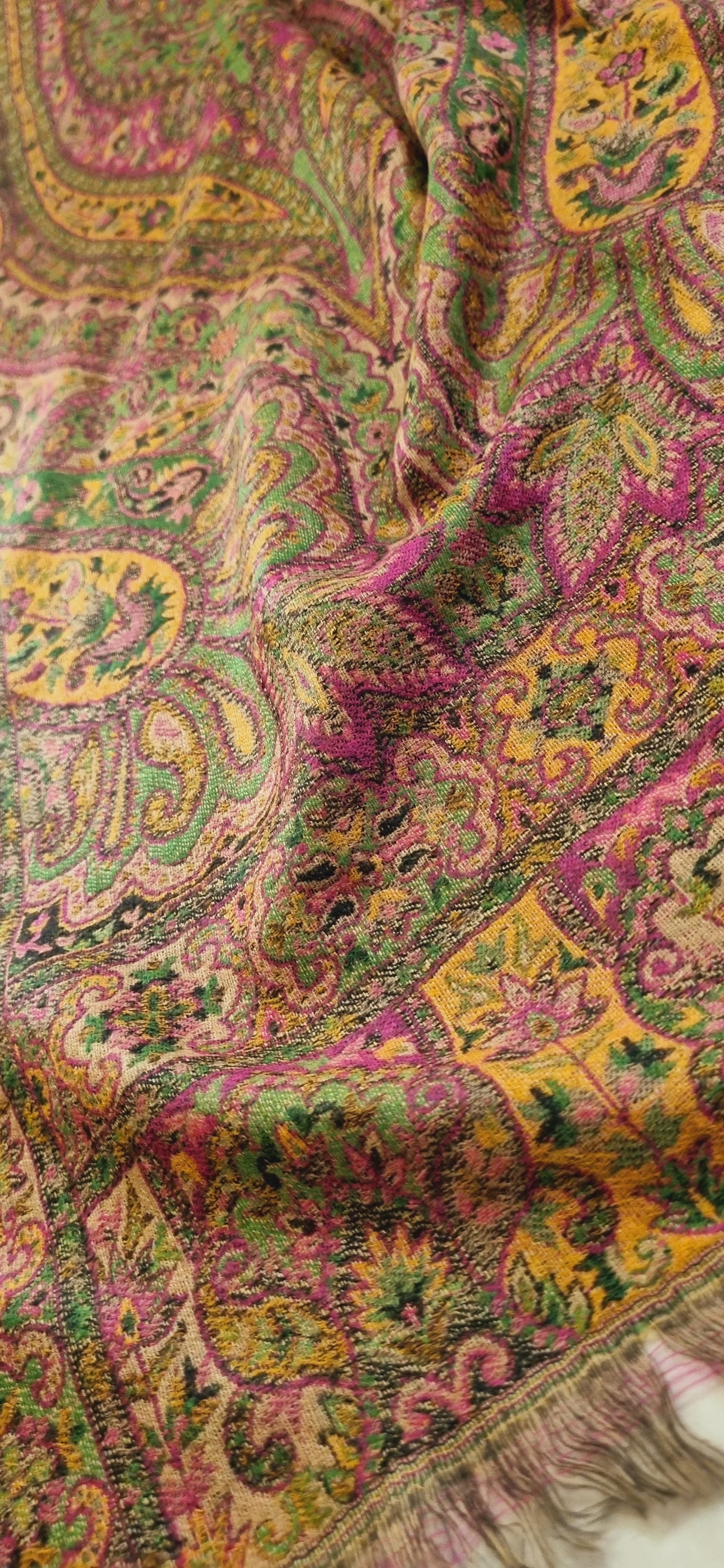 Persian reversible kaani shawl