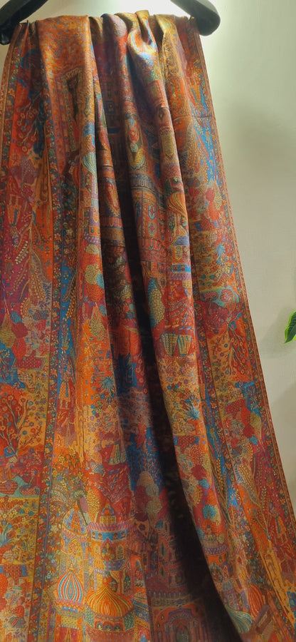 Shahjahani darbari kaani shawl