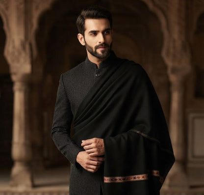 Gent's shawl: Pashmina