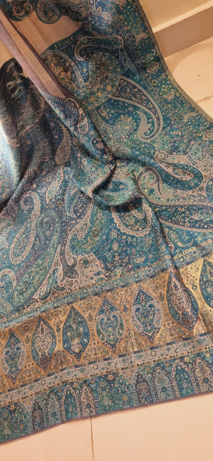 Silk kaani shawl