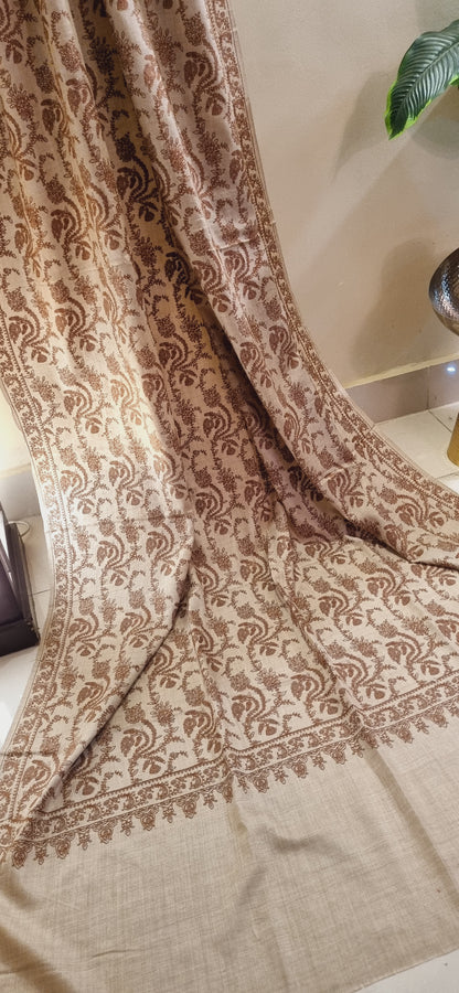 Toosh embroidered shawl
