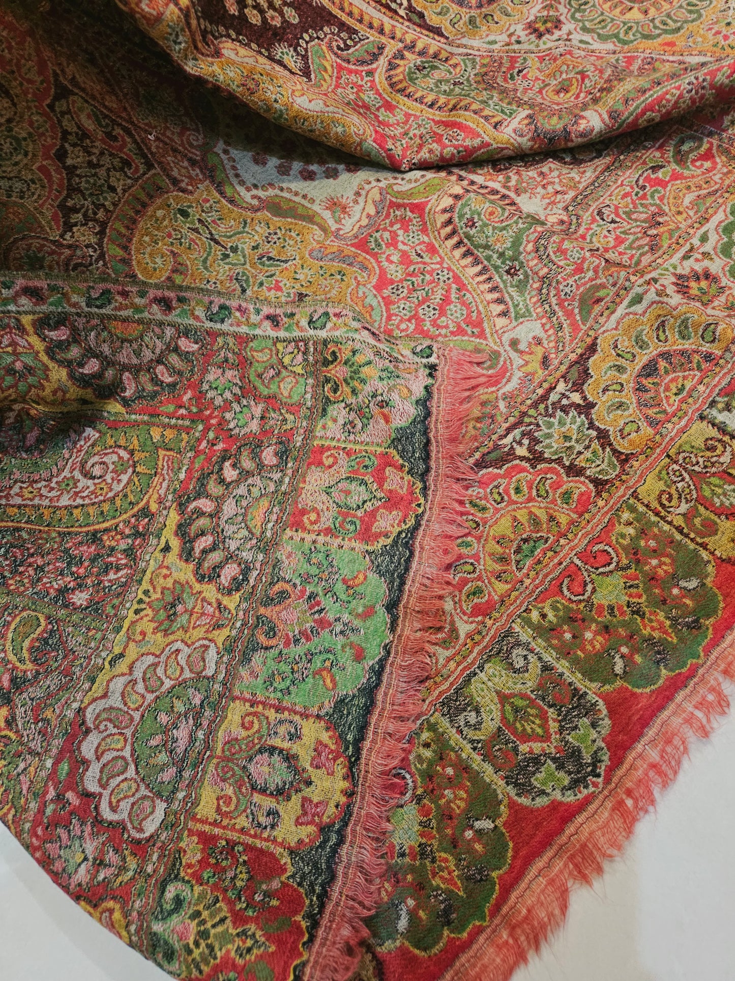 Reversible Persian kaani shawl