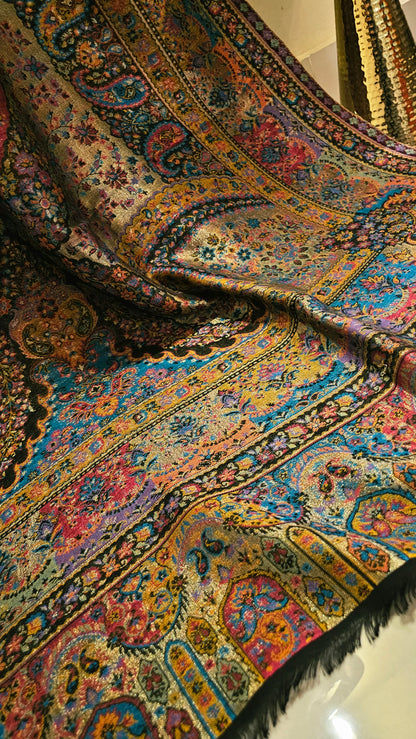 Gandhara reversible kaani: shawl