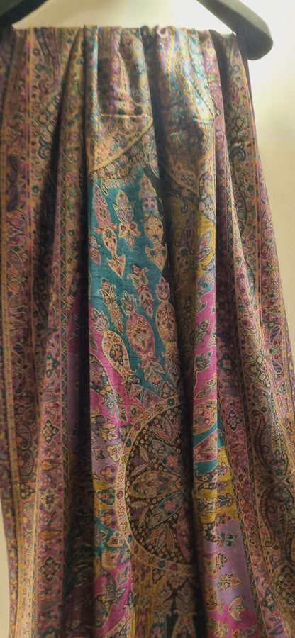 Persian kaani reversible shawl