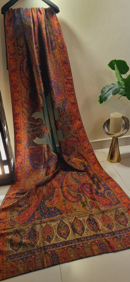 Silk kaani shawl