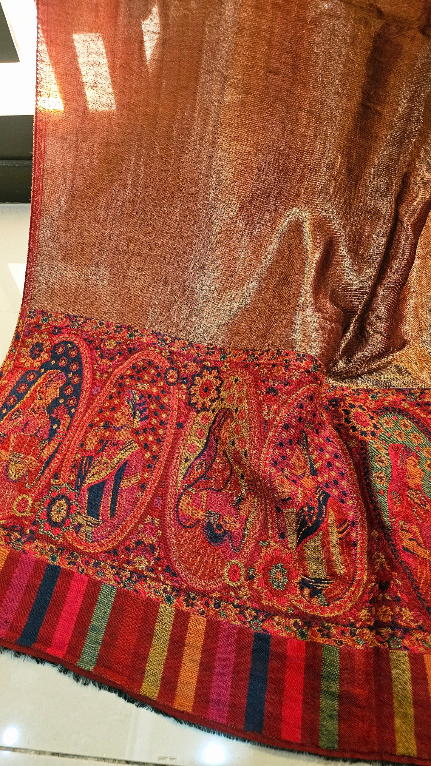 Reversible Kaani: Pashmina