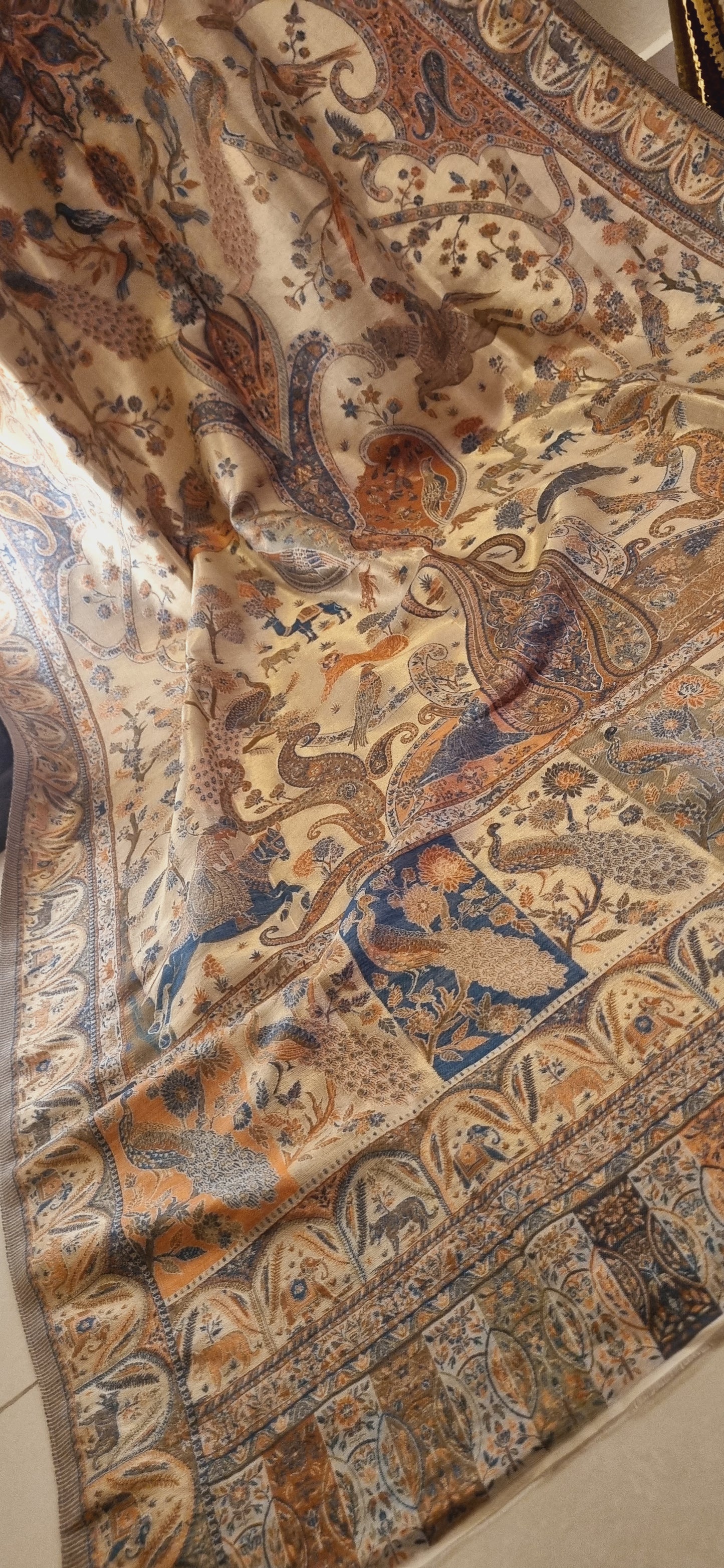 Moonlight silky pashmina shawl