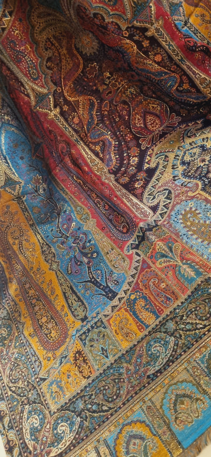 Pashmina zaree kaani shawl