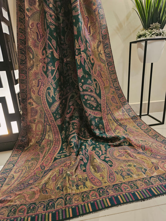 Jodha akbar reversible moonlight kaani shawl